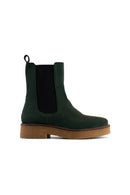 Crepe Chelsea Boots - Forest