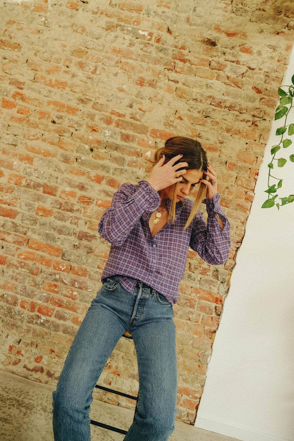 Mahaut Blouse Purple