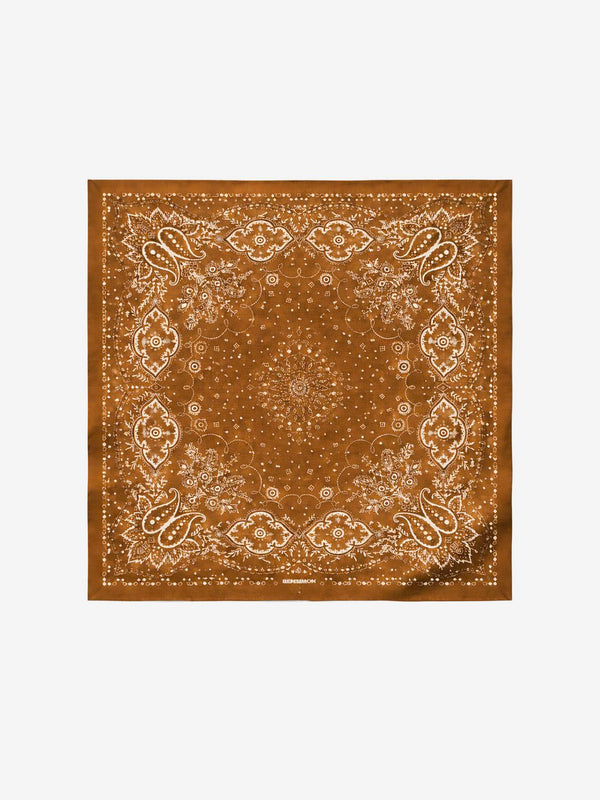 Square Bandana Scarf - Caramel