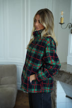 Veste À Carreaux - Leanne Marine