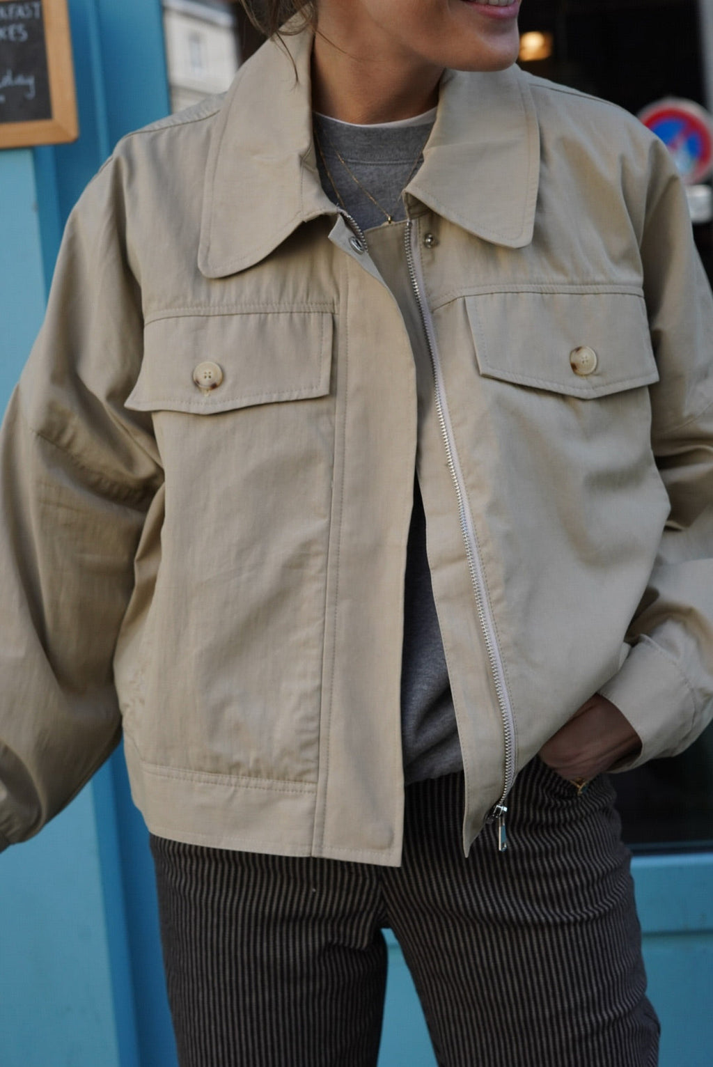 Gisèle Beige Jacket