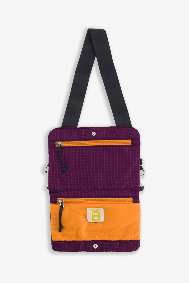 Folded Bag - Aubergine