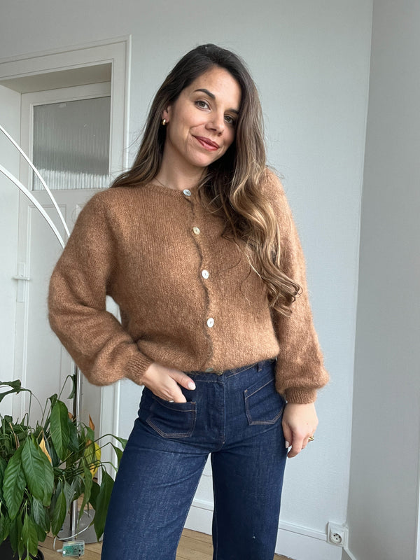 Punto Lana Bianca Camel