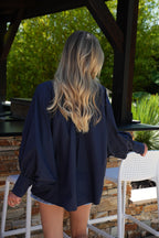 Chemise Ample Lycia - Marine