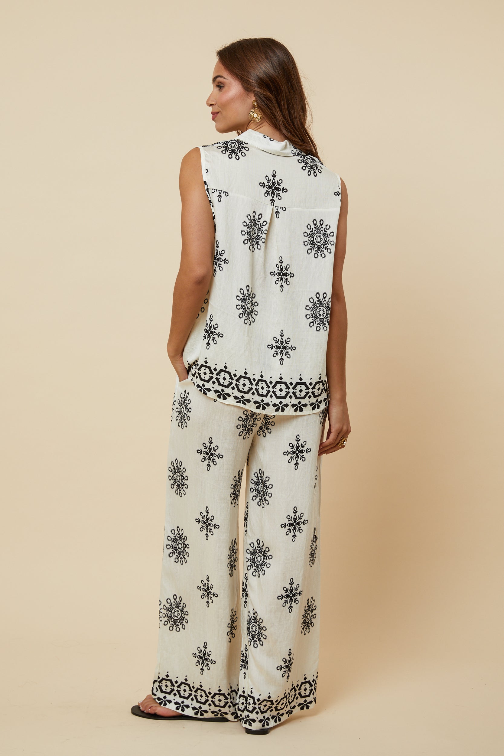 Conjunto - Beige Negro