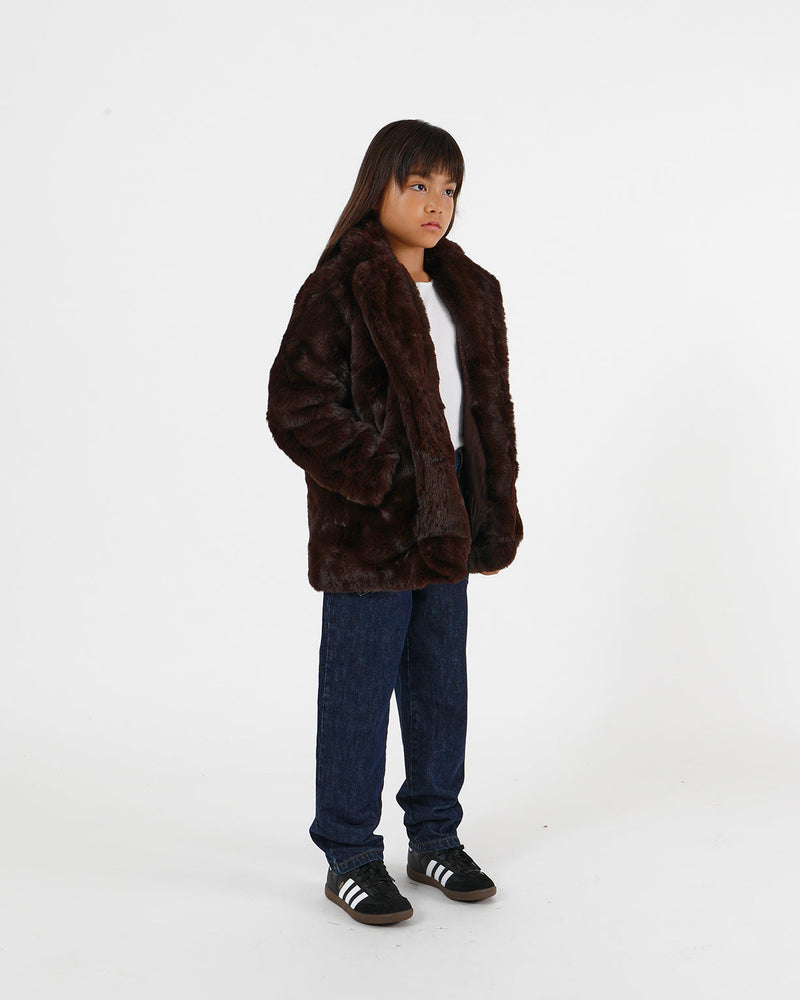 Manteau Stella Kids - Espresso