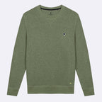 Khaki Round Neck Sweatshirt Donon - Men