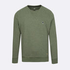 Khaki Round Neck Sweatshirt Donon - Men