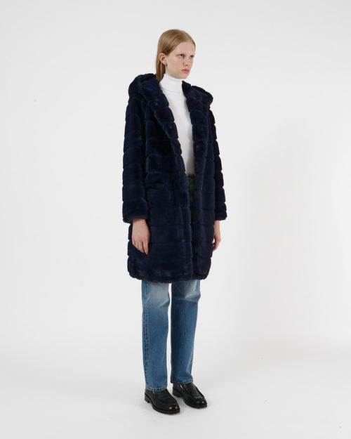 Celina Navy Blue Coat