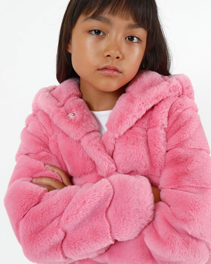 Manteau Goldie Kids - Lolly Pink