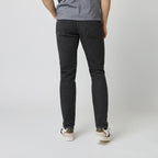 Dark Grey Slim Denim Jeans - Men
