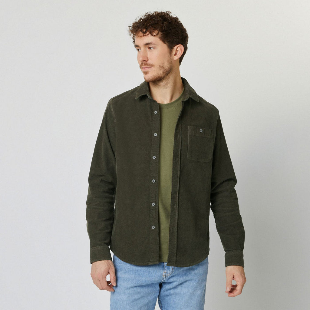 Chemise Kaki Foncé Onca - Homme