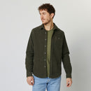 Faguo - Chemise Kaki Foncé Onca - Homme