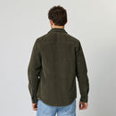 Faguo - Chemise Kaki Foncé Onca - Homme
