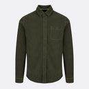 Faguo - Chemise Kaki Foncé Onca - Homme