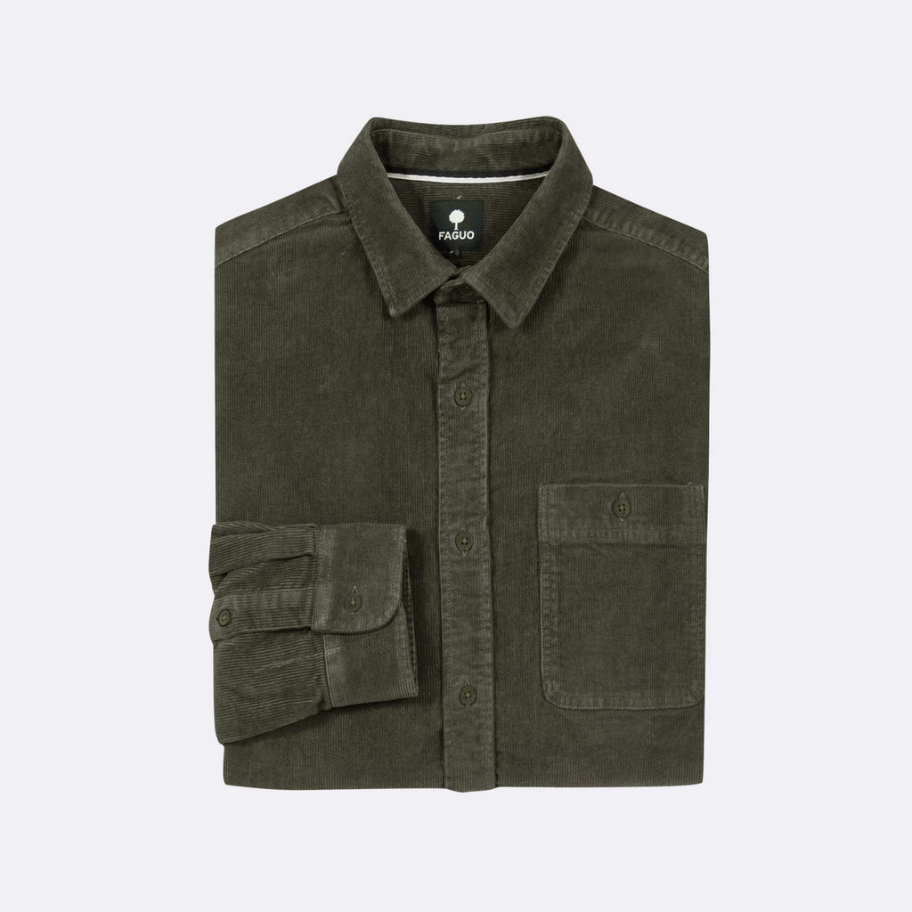 Chemise Kaki Foncé Onca - Homme