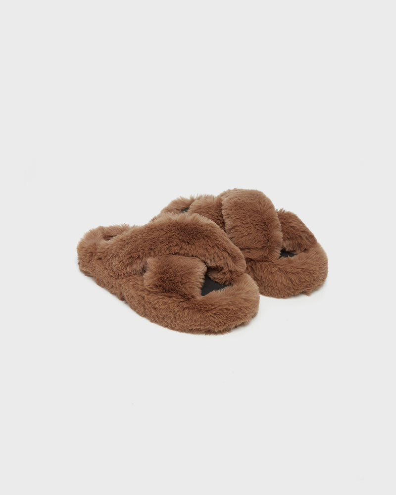 Chaussons Biba Slides - Camel