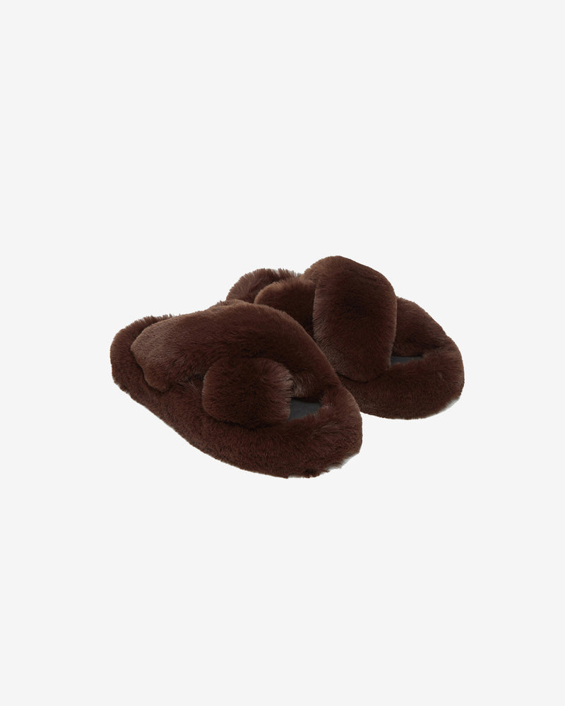 Chaussons Biba Slides - Espresso