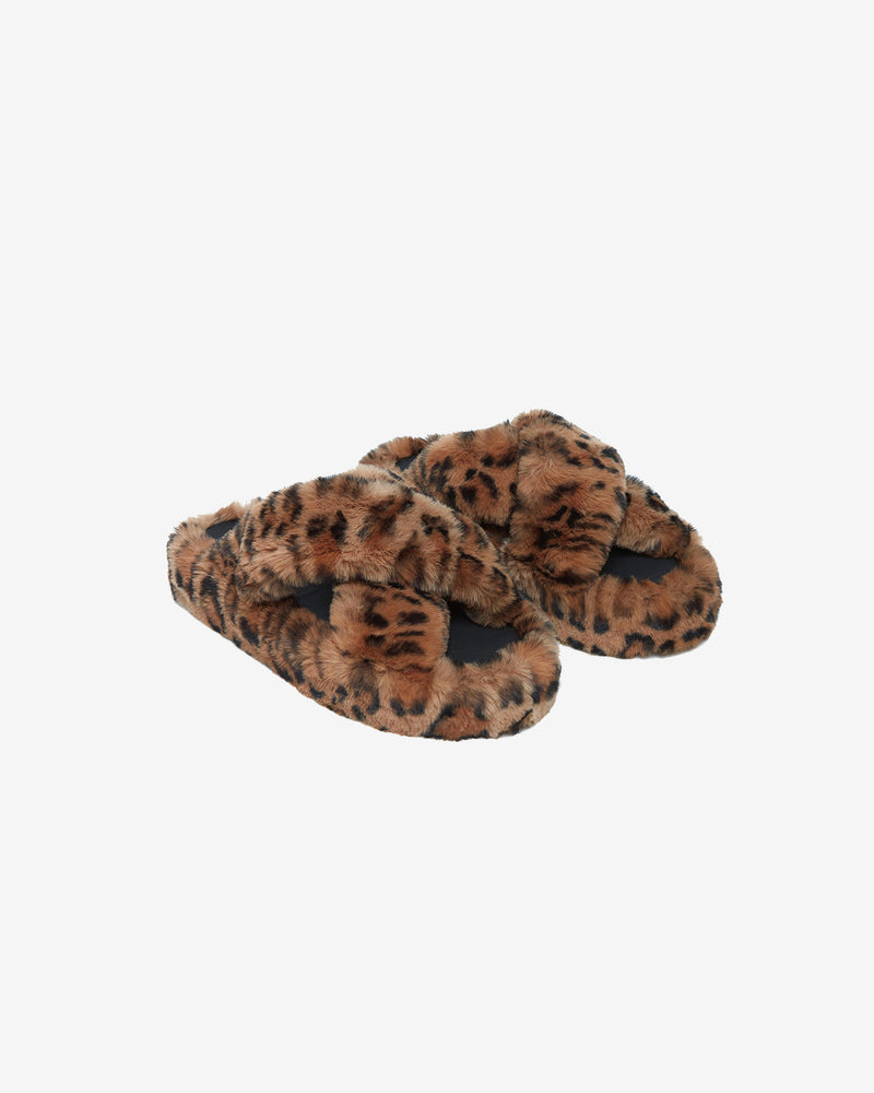 Chaussons Biba Slide - Leopard