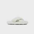 Biba Luxe Slipper Teddie Ivory