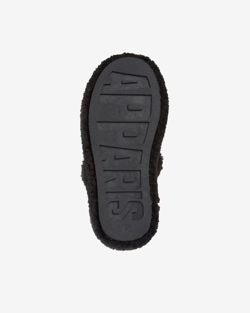 Biba Luxe Teddie Slipper Black