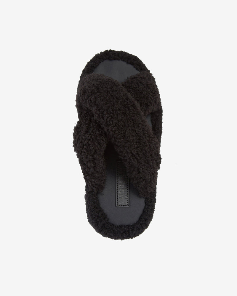 Chaussons Biba Bouclette - Noir