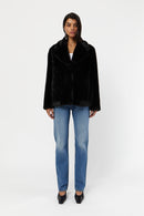 Manteau Milly Plant Based Fur - Noir