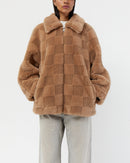 Manteau Lucy - Butterscotch Checker