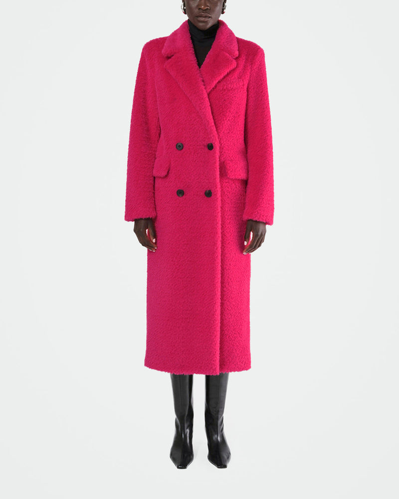 Manteau Astrid - Shocking Pink