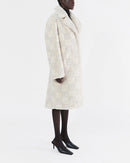 Manteau Tikka - Ivory Checker