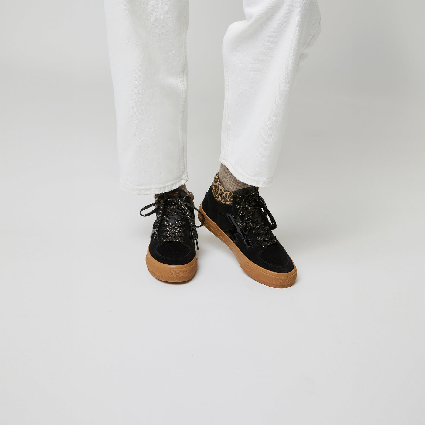 Zapatillas negras Walnut Mid - Mujer
