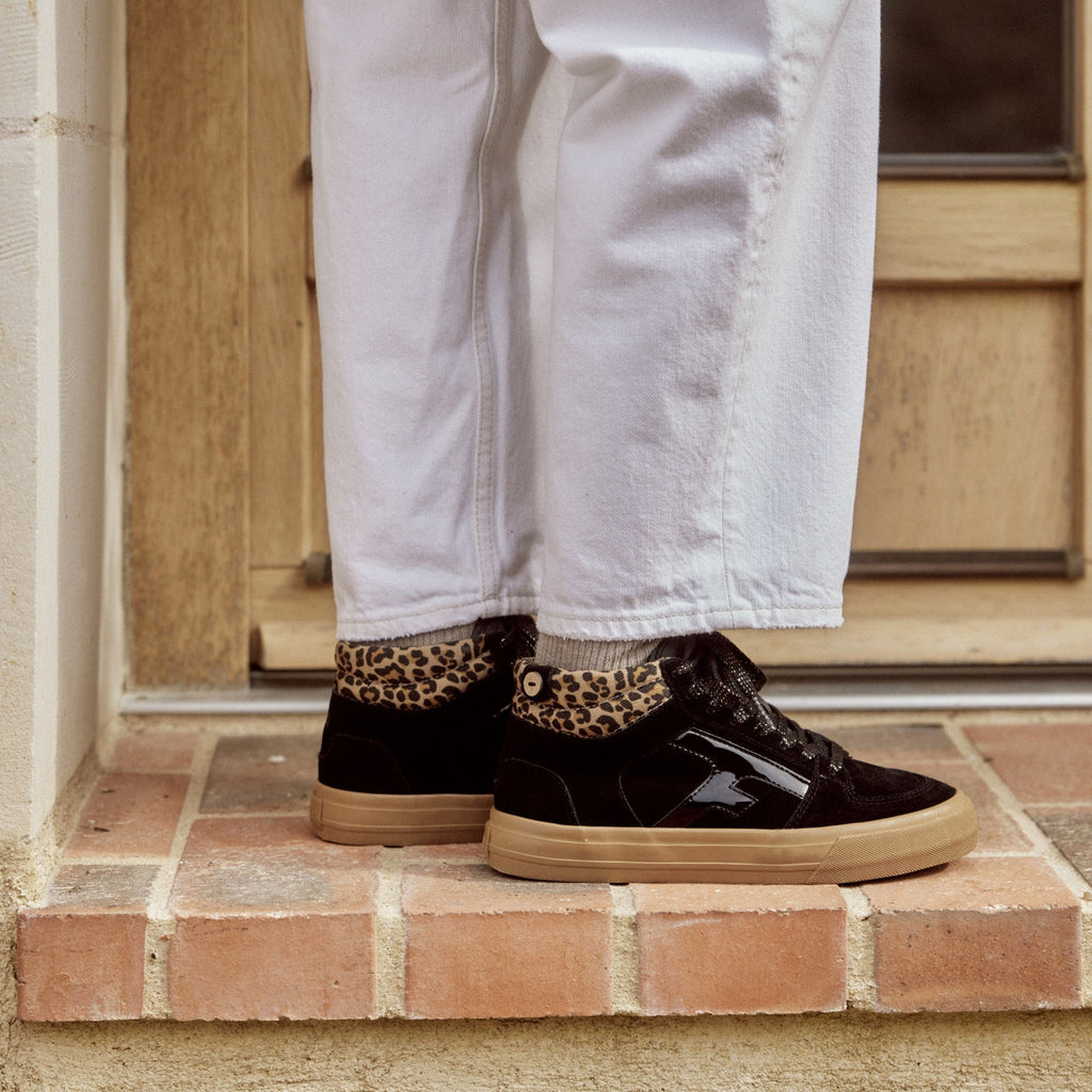 Zapatillas negras Walnut Mid - Mujer