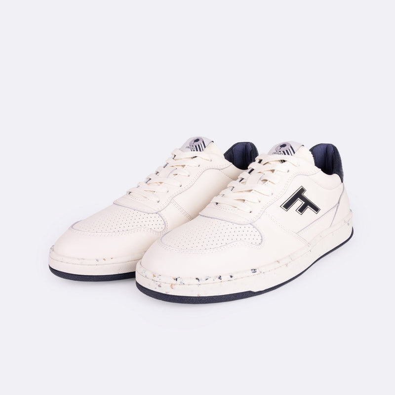 Faguo - Zapatillas Alder Crudo y Azul Marino - Unisex