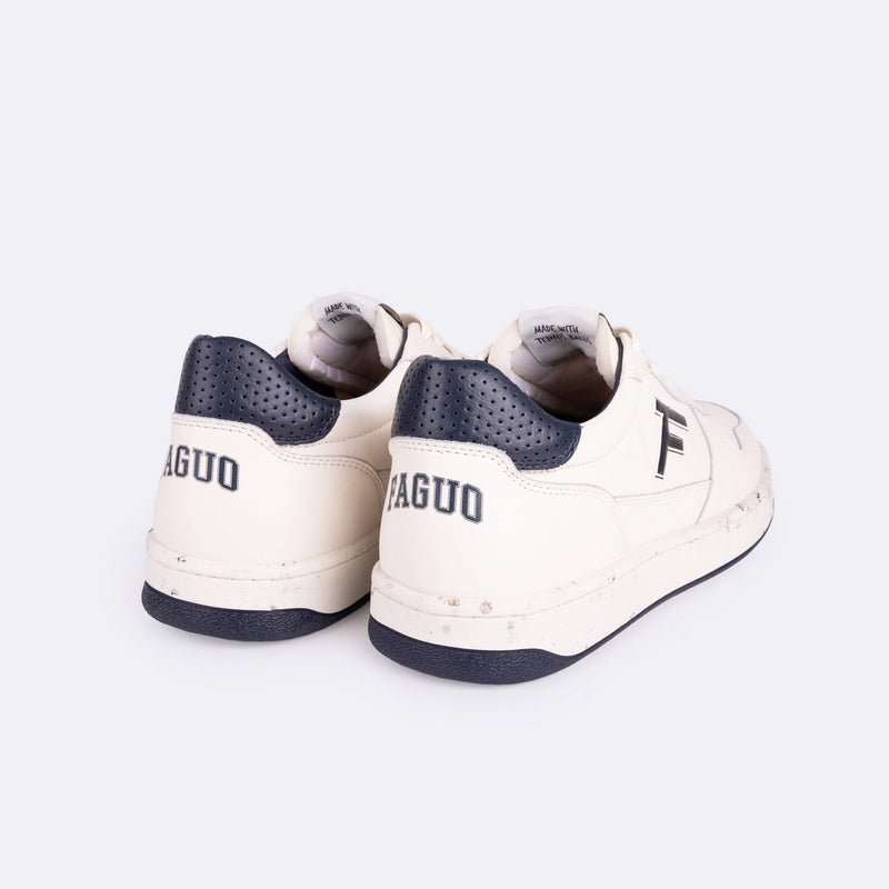 Faguo - Zapatillas Alder Crudo y Azul Marino - Unisex