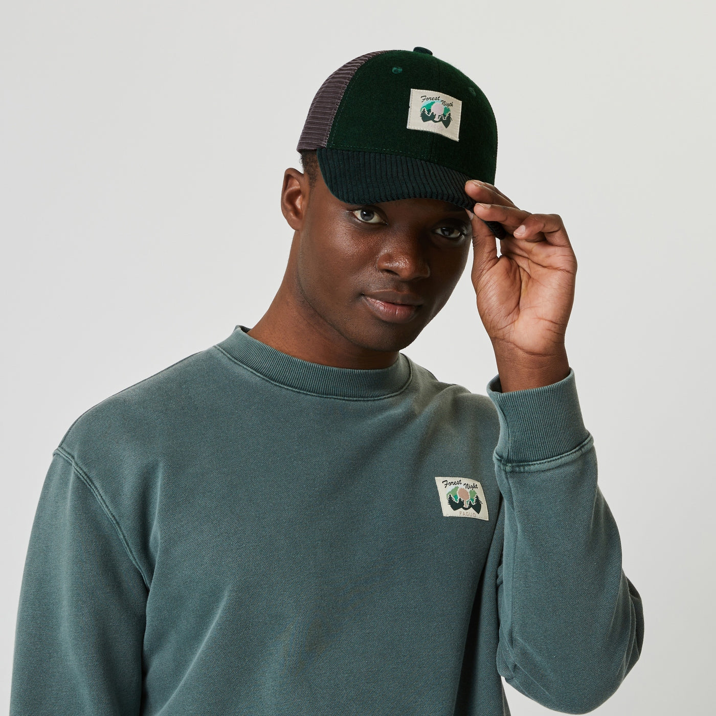 Gorra Verde Oscuro Trucker Cap - Hombre