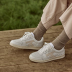Baskets Blanches & Écrues Hazel - Mixte