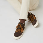 Tennis Marron Foncé Walnut Mid - Mixte