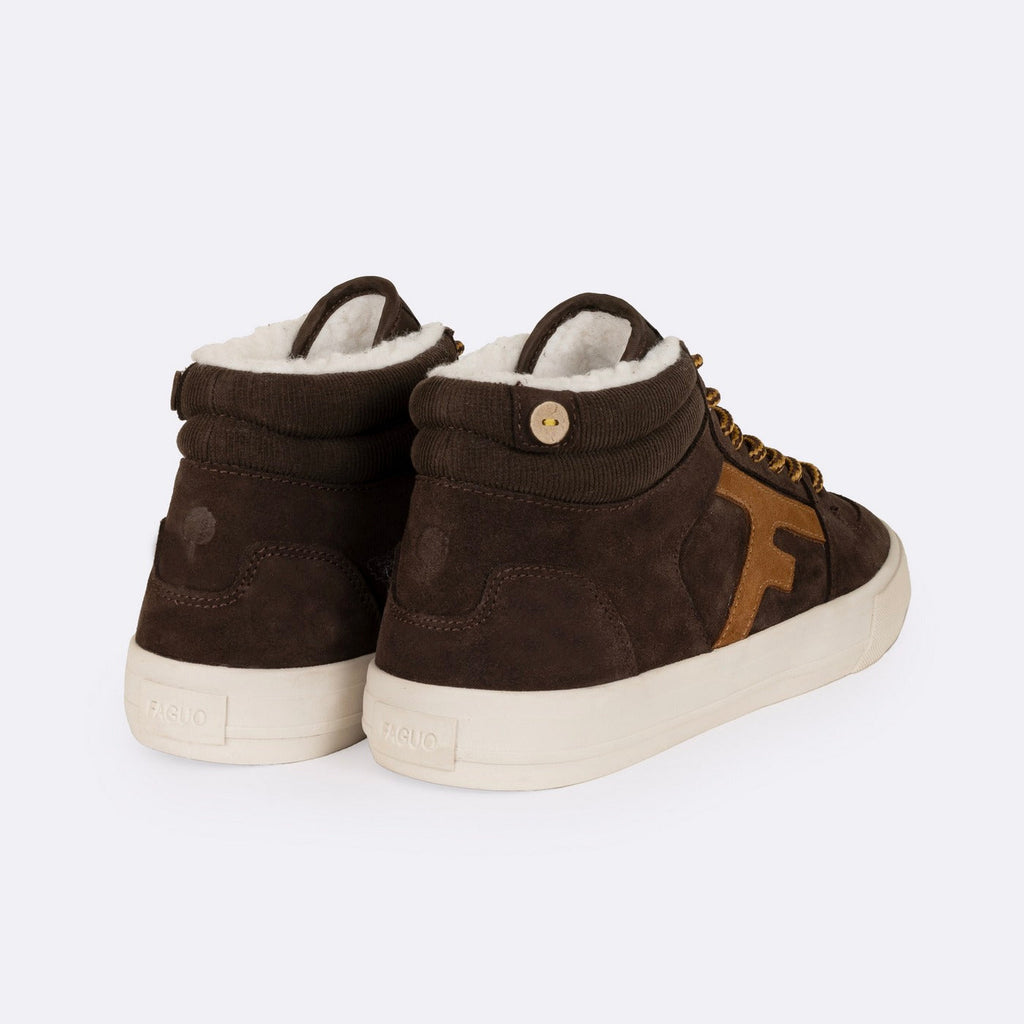 Tennis Marron Foncé Walnut Mid - Mixte
