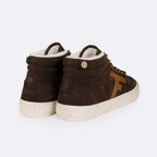 Tennis Marron Foncé Walnut Mid - Mixte