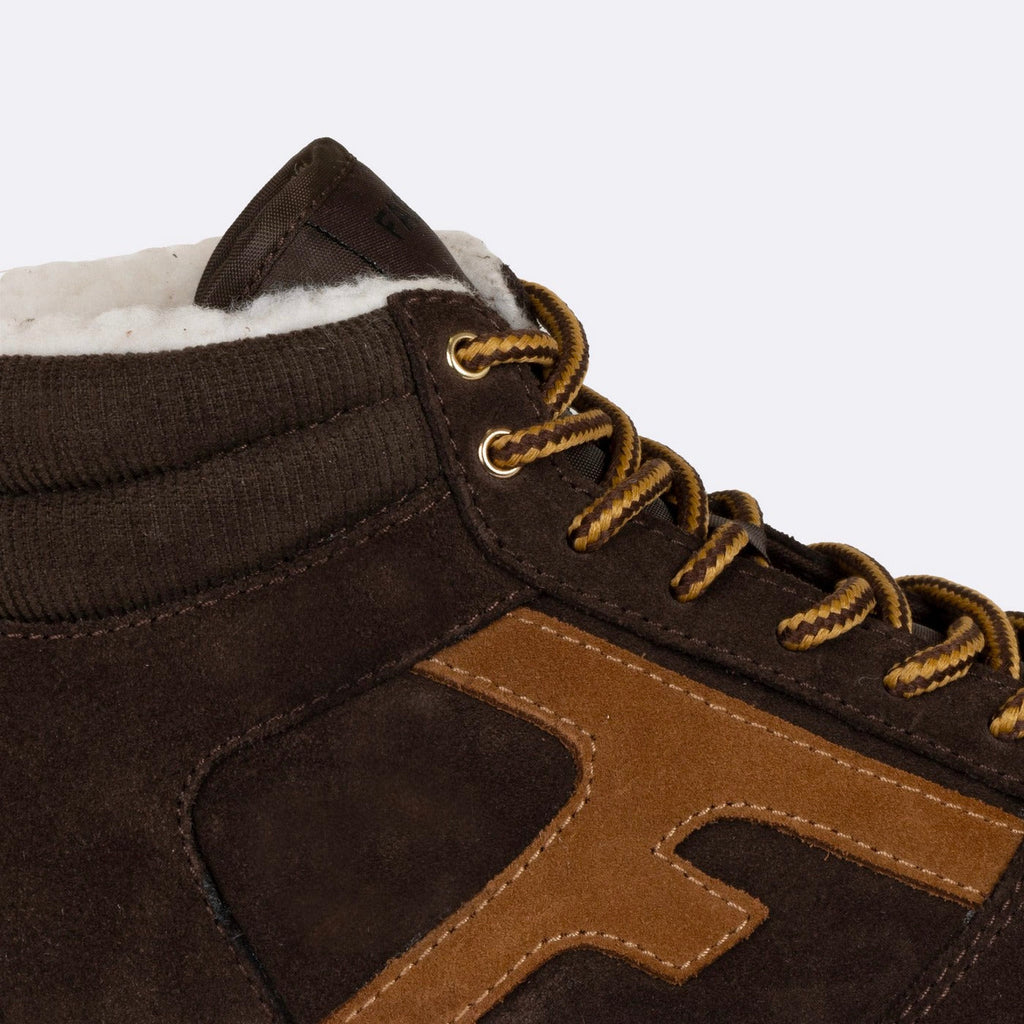 Tennis Marron Foncé Walnut Mid - Mixte