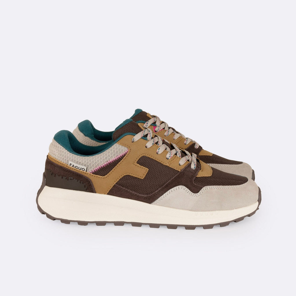 Runnings Marron & Beige Foncé Limwood - Mixte