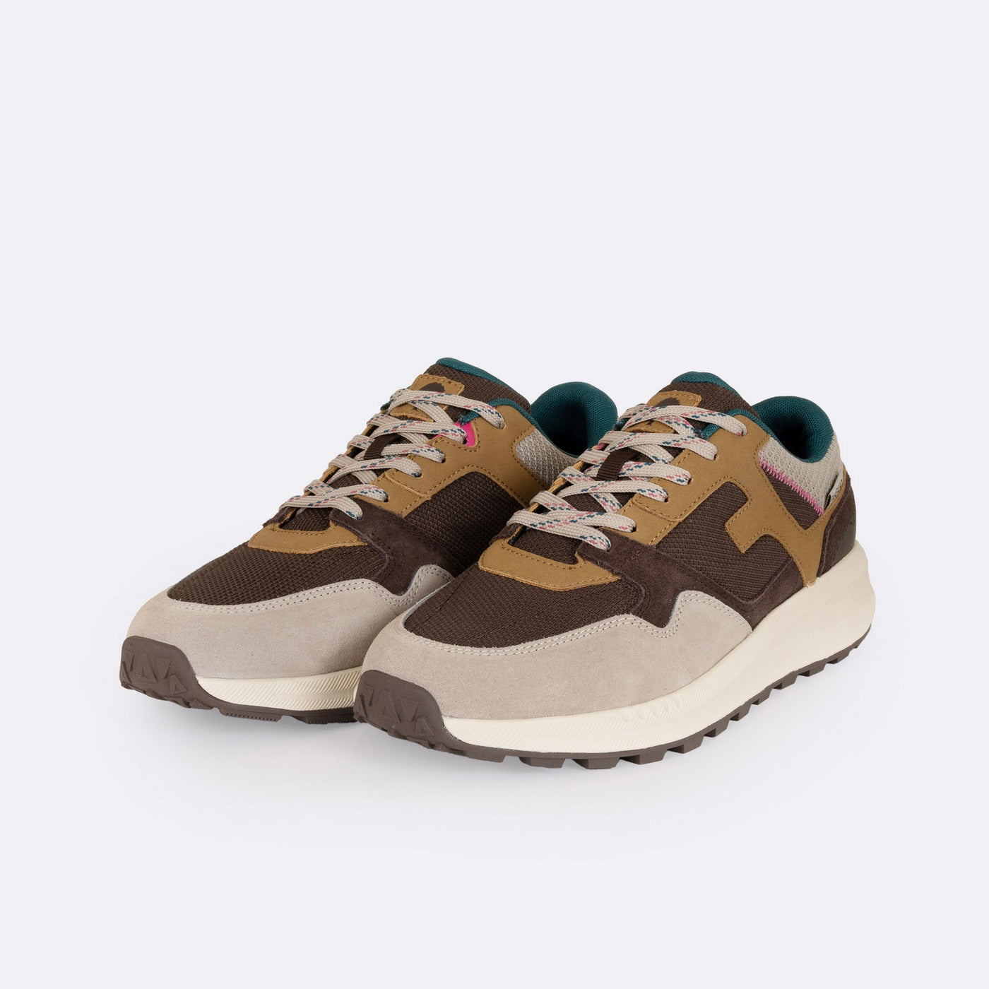 Runnings Marron & Beige Foncé Limwood - Mixte