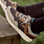 Runnings Marron & Beige Foncé Limwood - Mixte