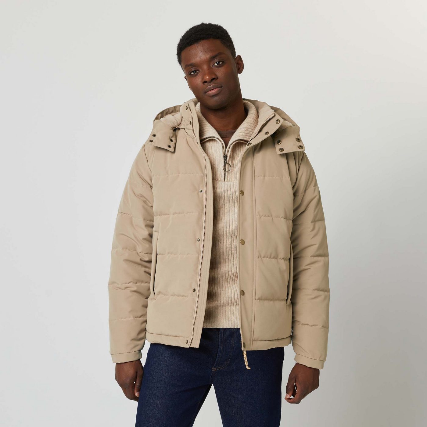 Plumífero Beige Claro Neuillay - Hombre