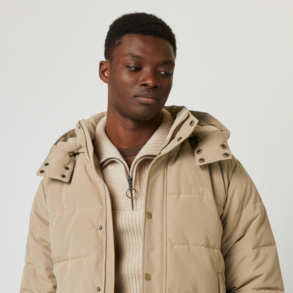 Plumífero Beige Claro Neuillay - Hombre