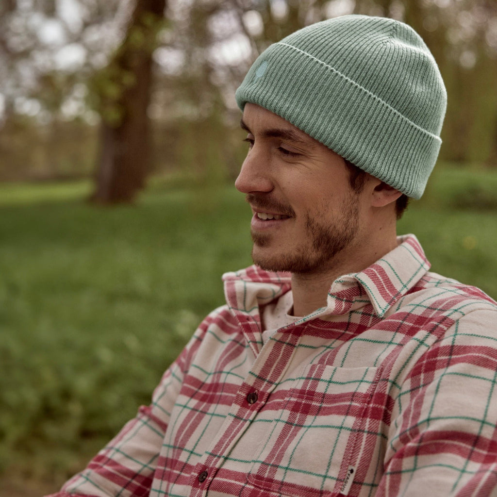 Gorro Verde Beany - Hombre