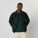 Faguo - Veste Vert Foncé & Grise Lorge - Homme