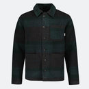 Faguo - Veste Vert Foncé & Grise Lorge - Homme