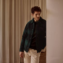 Faguo - Veste Vert Foncé & Grise Lorge - Homme