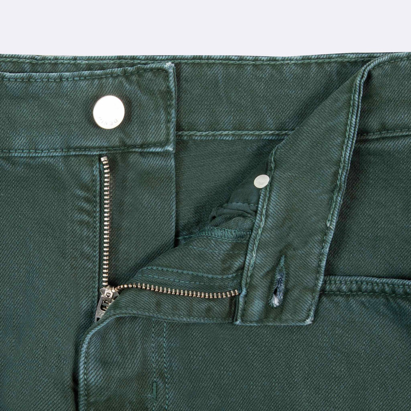 Jean Vert Denim Tapered - Homme
